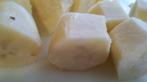 Frozen Banana Cut-Ups